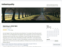 Tablet Screenshot of indiaairquality.com